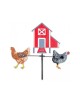 PK SINGLE CAROUSEL - CHICKENS & CHICKEN COOP