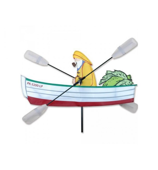 PK WHIRLIGIG - 24 IN. FISHERMAN