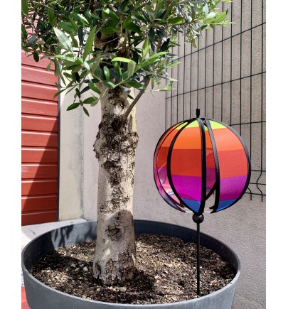 Girouette Mouette Elliot ELGIM - Blanc, Dimensions 70 Cm De Haut, En Fibre De Verre Et Polyester, à Planter Dans Le Jardin